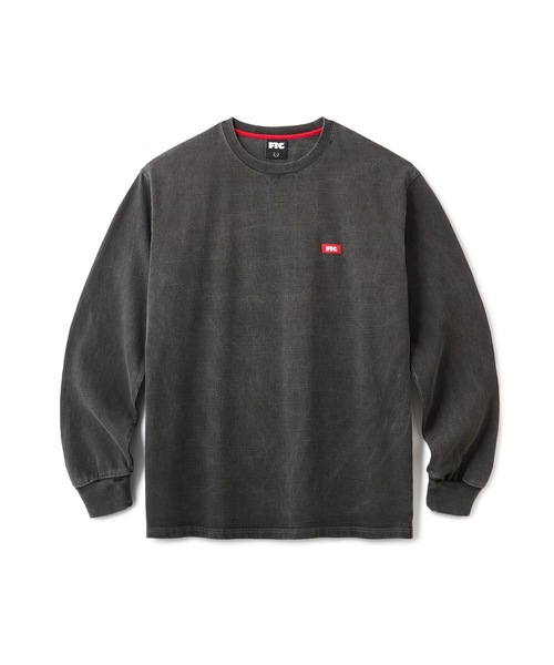 FTC（エフティーシー）の「PIGMENT DYED SMALL LOGO L/S TOP（Tシャツ/カットソー・メンズ・ホワイト/ブラウン/ブルー/ブラック・SMALL/MEDIUM/LARGE/X-LARGE）」の2枚目の写真