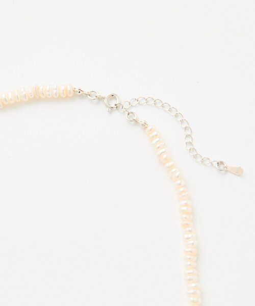 RIVE DROITE（リヴドロワ）の「【オケージョンにも】パール×SV925ショートネックレス（ネックレス・レディース・シルバー系その他4・FREE）」の7枚目の写真
