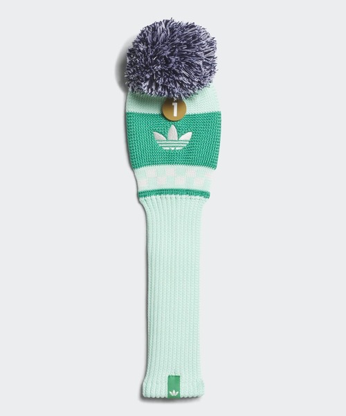 adidas（アディダス）の「オリジナルス ドライバー ヘッドカバー【adidas Golf/アディダスゴルフ】（スポーツグッズ・メンズ・グリーン/イエロー・FREE）」の2枚目の写真