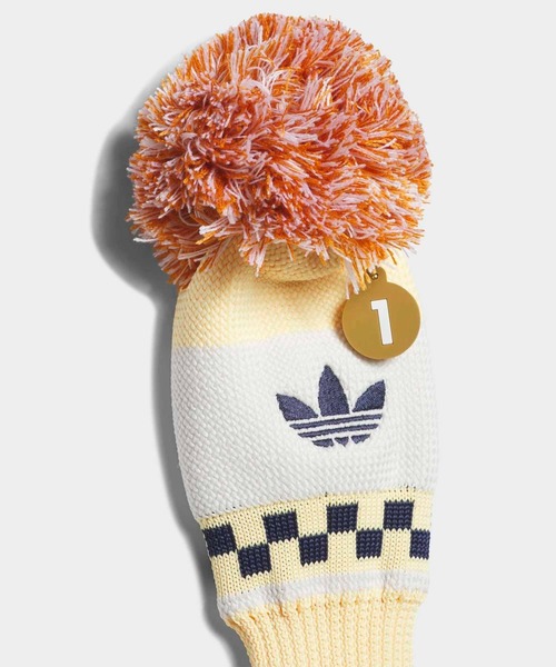 adidas（アディダス）の「オリジナルス ドライバー ヘッドカバー【adidas Golf/アディダスゴルフ】（スポーツグッズ・メンズ・グリーン/イエロー・FREE）」の5枚目の写真