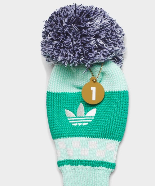 adidas（アディダス）の「オリジナルス ドライバー ヘッドカバー【adidas Golf/アディダスゴルフ】（スポーツグッズ・メンズ・グリーン/イエロー・FREE）」の3枚目の写真