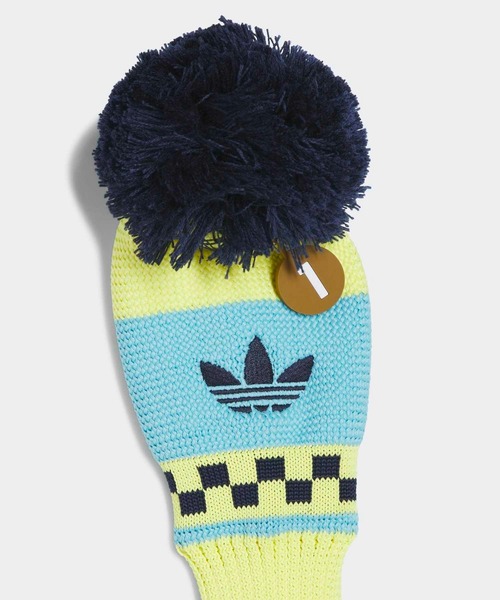 adidas(アディダス)の「オリジナルス ドライバー ヘッドカバー【adidas Golf/アディダスゴルフ】(スポーツグッズ・メンズ・グリーン/イエロー・FREE)」の9枚目の写真