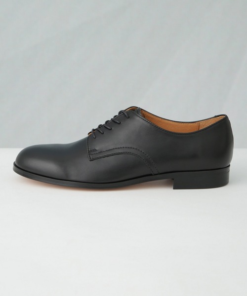 PADRONE（パドローネ）の「PADRONE THE STANDARD LINE/別注 DERBY PLAIN TOE/プレーン トゥ（ドレスシューズ・メンズ・ブラック・40/41/42）」の11枚目の写真