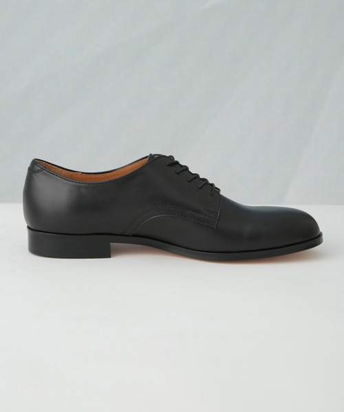 PADRONE（パドローネ）の「PADRONE THE STANDARD LINE/別注 DERBY PLAIN TOE/プレーン トゥ（ドレスシューズ・メンズ・ブラック・40/41/42）」の12枚目の写真
