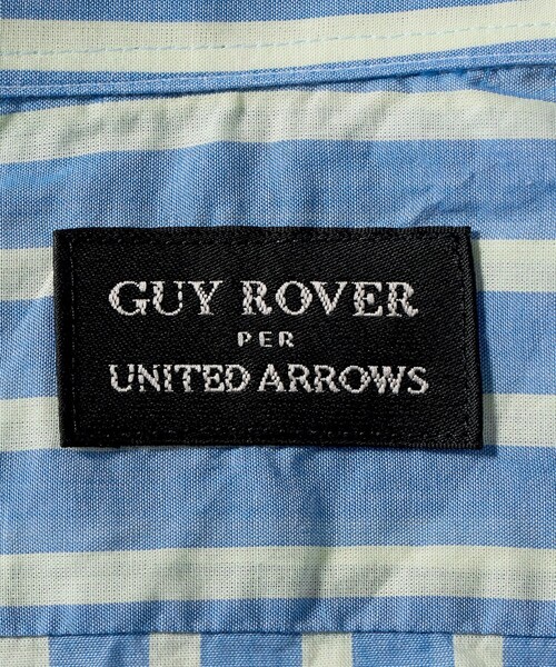 GUY ROVER（ギローバー）の「＜GUY ROVER＞ ストライプ シャツ（シャツ/ブラウス・メンズ・コバルトブルー・L/M/S）」の3枚目の写真