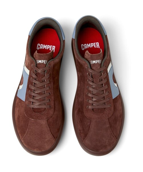 CAMPER（カンペール）の「[カンペール] PELOTAS SOLLER / レザースニーカー（スニーカー・メンズ・ブラウン系その他3・25.5cm/27.5cm/27.0cm/26.0cm/28.0cm/25.0cm）」の4枚目の写真