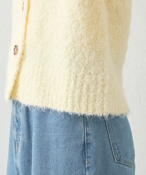 WILLOW（ウィロー）の「【willow】コンパクトチュールヤーンベスト（ニット/セーター・レディース・ミント/イエロー・ONE SIZE）」の14枚目の写真