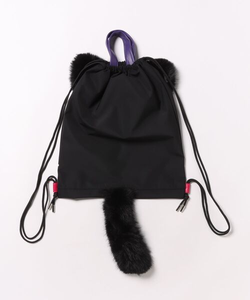 ANNA SUI（アナスイ）の「TITIサック ナップザック（バックパック/リュック・レディース・ブラック・FREE）」の2枚目の写真
