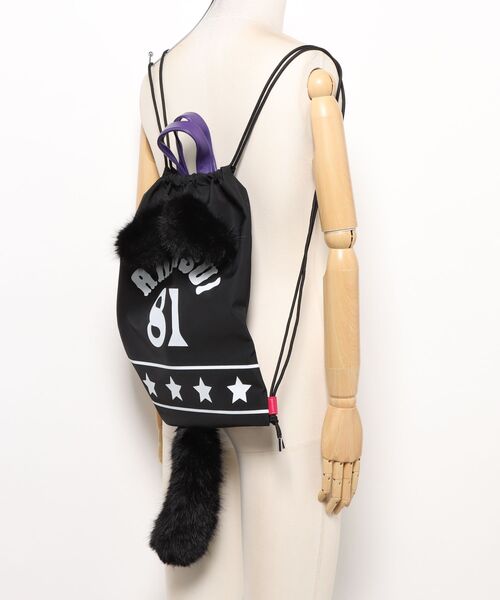 ANNA SUI（アナスイ）の「TITIサック ナップザック（バックパック/リュック・レディース・ブラック・FREE）」の3枚目の写真