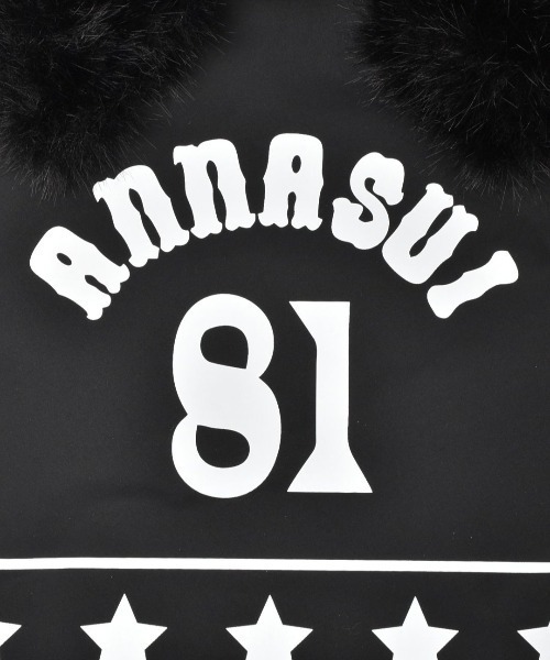 ANNA SUI（アナスイ）の「TITIサック ナップザック（バックパック/リュック・レディース・ブラック・FREE）」の9枚目の写真