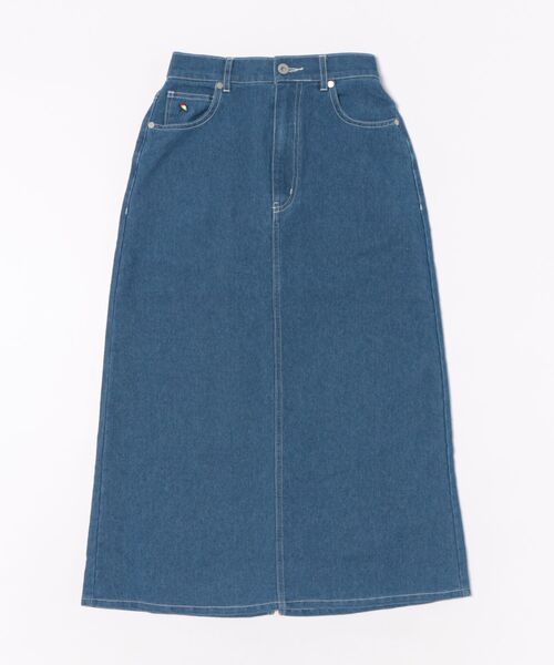 Arnold Palmer(アーノルドパーマー)の「【LOFTAIRDENIM&DUCK】ナロースカート(スカート・レディース・グレー/ライトインディゴブルー/ダークインディゴブルー・S/M/L)」の3枚目の写真