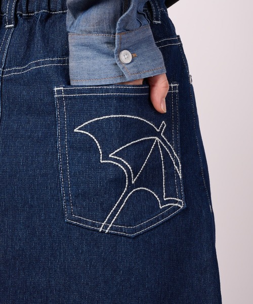 Arnold Palmer(アーノルドパーマー)の「【LOFTAIRDENIM&DUCK】ナロースカート(スカート・レディース・グレー/ライトインディゴブルー/ダークインディゴブルー・S/M/L)」の13枚目の写真