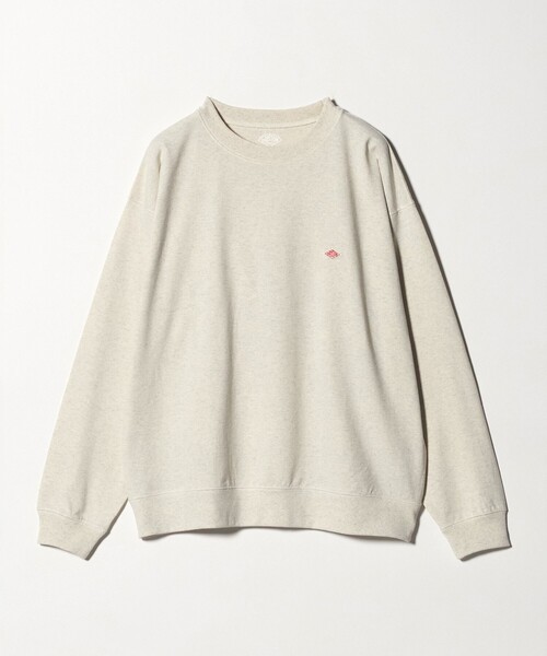DANTON(ダントン)の「<DANTON>ロングスリーブ スウェットTシャツ(Tシャツ/カットソー・メンズ・ブラック/ナチュラル/ライトグレー・L/M/XL)」の1枚目の写真