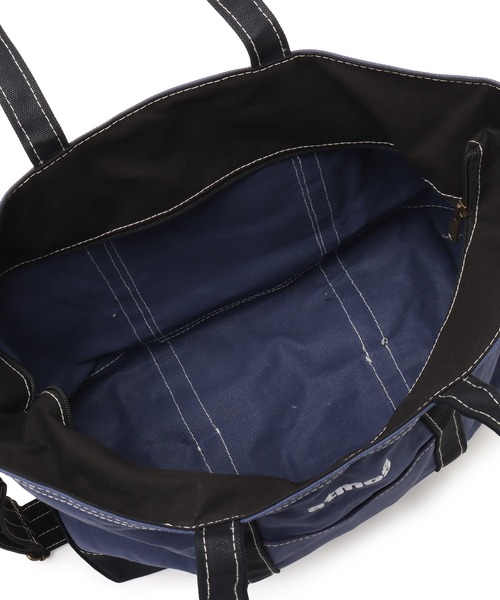 atmos(アトモス)の「atmos Canvas Tote Bag / アトモス キャンバス トート バッグ(トートバッグ・メンズ・オフホワイト/ネイビー/ブラック・ONE SIZE)」の10枚目の写真