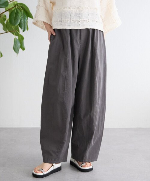 BEARDSLEY(ビアズリー)の「コットンバレルパンツ(その他パンツ・レディース・ホワイト/キャメル/グレー・1/0/2)」の3枚目の写真