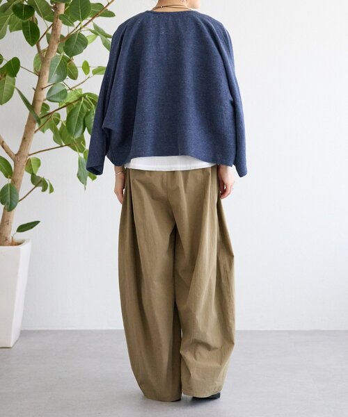 BEARDSLEY（ビアズリー）の「コットンバレルパンツ（その他パンツ・レディース・ホワイト/キャメル/グレー・1/0/2）」の14枚目の写真