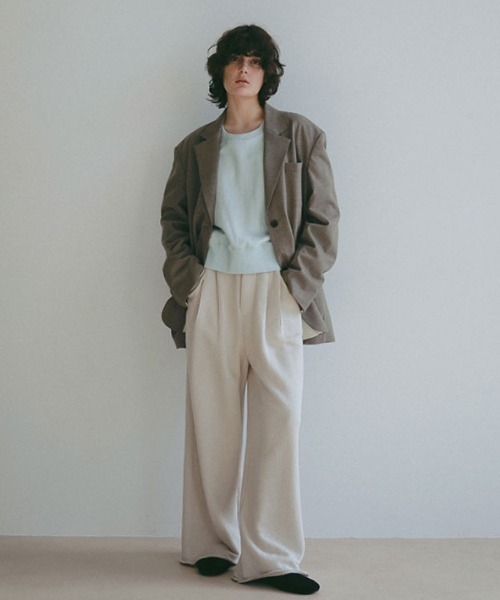 ETRE TOKYO（エトレトウキョウ）の「コンパクトスウェットシャツ（スウェット・レディース・グレー/ライトブルー/ベージュ・FREE）」の8枚目の写真