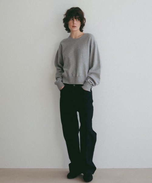 ETRE TOKYO（エトレトウキョウ）の「コンパクトスウェットシャツ（スウェット・レディース・グレー/ライトブルー/ベージュ・FREE）」の14枚目の写真