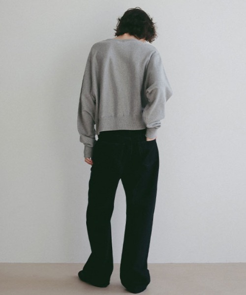 ETRE TOKYO（エトレトウキョウ）の「コンパクトスウェットシャツ（スウェット・レディース・グレー/ライトブルー/ベージュ・FREE）」の16枚目の写真