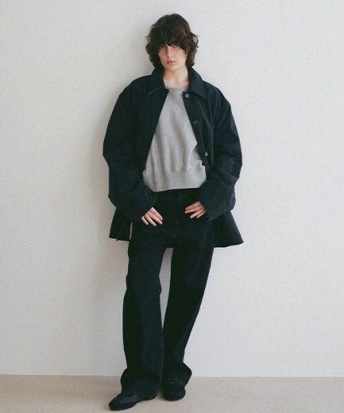 ETRE TOKYO（エトレトウキョウ）の「コンパクトスウェットシャツ（スウェット・レディース・グレー/ライトブルー/ベージュ・FREE）」の17枚目の写真