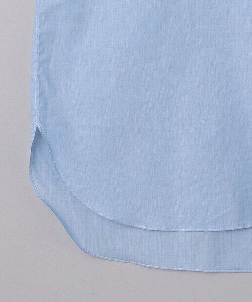 SOVEREIGN（ソブリン）の「＜SOVEREIGN＞ CANCLINI/マイクロチェック タブカラーシャツ（シャツ/ブラウス・メンズ・ロイヤルブルー・41cm/39cm/38cm/42cm）」の6枚目の写真