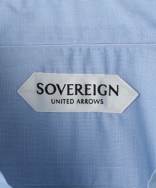 SOVEREIGN（ソブリン）の「＜SOVEREIGN＞ CANCLINI/マイクロチェック タブカラーシャツ（シャツ/ブラウス・メンズ・ロイヤルブルー・41cm/39cm/38cm/42cm）」の8枚目の写真