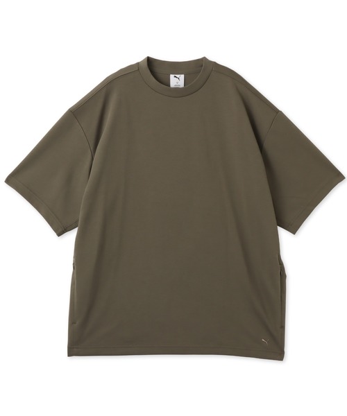 PUMA(プーマ)の「PUMA OVERSIZED SS TEE / プーマ ユニセックス オーバーサイズド ショートスリーブ T-シャツ(Tシャツ/カットソー・メンズ・ブラック/グリーン/ベージュ/ブラウン・XL/L/M/S)」の4枚目の写真