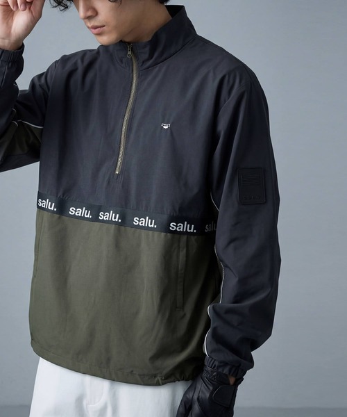 antiqua(アンティカ)の「配色 ハーフジップ トップス(その他トップス・レディース・カーキ/ブラック・ONESIZE)」の15枚目の写真