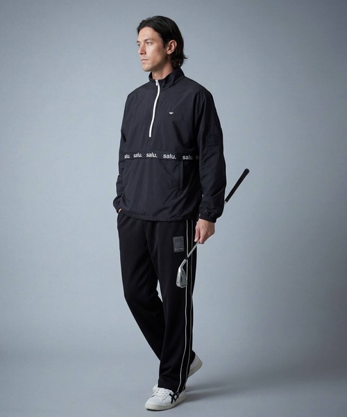 antiqua(アンティカ)の「配色 ハーフジップ トップス(その他トップス・レディース・カーキ/ブラック・ONESIZE)」の8枚目の写真