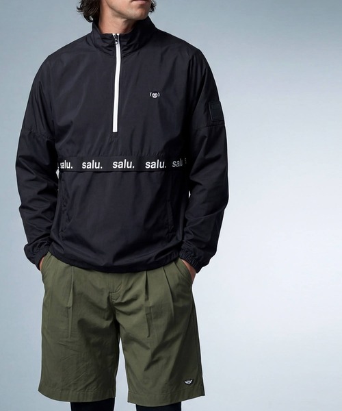 antiqua(アンティカ)の「配色 ハーフジップ トップス(その他トップス・レディース・カーキ/ブラック・ONESIZE)」の9枚目の写真