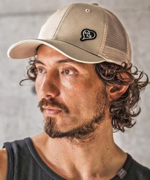 1minute 1second（ワンミニットワンセカンド）の「mko13402-heart patch mesh cap メッシュキャップ(1M26N350)（キャップ）」