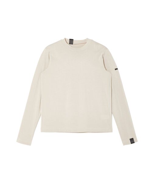 N.HOOLYWOOD COMPILE(N.ハリウッド コンパイル)の「LONG SLEEVE T-SHIRT(Tシャツ/カットソー・メンズ・ホワイト/ベージュ/ライトブルー/ブラック・40/38/36)」の4枚目の写真