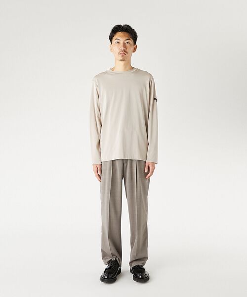 N.HOOLYWOOD COMPILE(N.ハリウッド コンパイル)の「LONG SLEEVE T-SHIRT(Tシャツ/カットソー・メンズ・ホワイト/ベージュ/ライトブルー/ブラック・40/38/36)」の21枚目の写真
