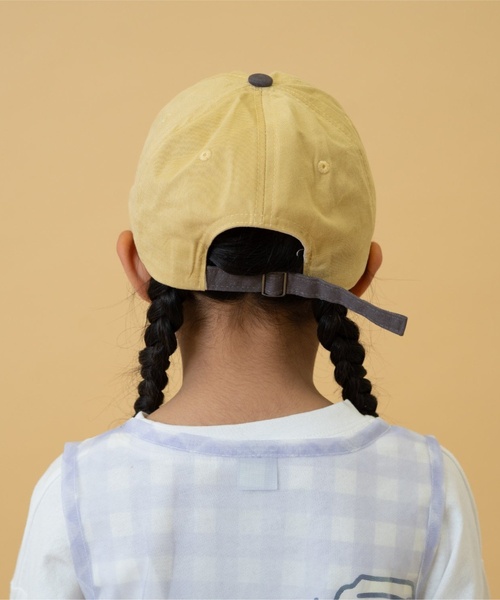 and D. petit main（アンドディープティマイン）の「【Dセレクト】SUNDAY配色キャップ（キャップ・キッズ・レモンイエロー/グリーン・F）」の10枚目の写真