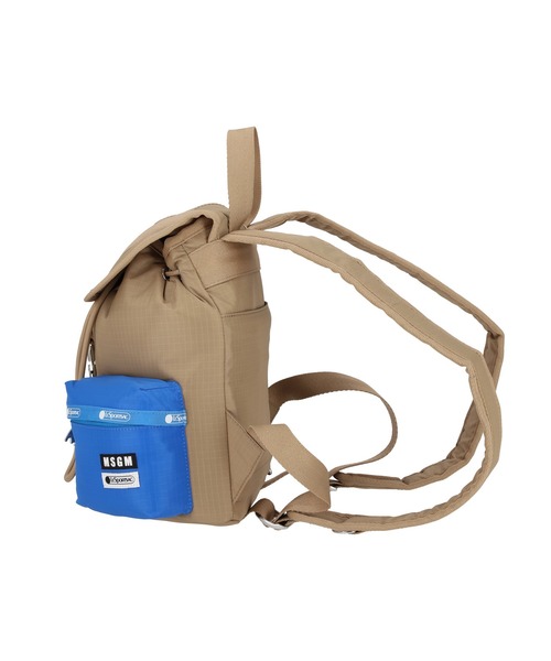 MSGM（エムエスジーエム）の「【MSGM×LeSportsac】Voyager Backpack（バックパック/リュック・レディース・カーキ・ONE SIZE）」の12枚目の写真