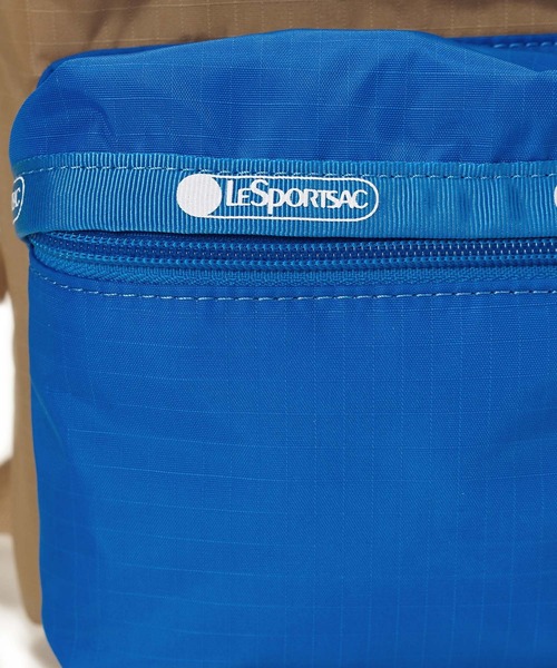 MSGM（エムエスジーエム）の「【MSGM×LeSportsac】Voyager Backpack（バックパック/リュック・レディース・カーキ・ONE SIZE）」の8枚目の写真