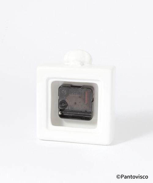 studio CLIP（スタディオクリップ）の「陶器置き時計[パントビスコ コラボ]（置時計・レディース・その他1・FREE）」の4枚目の写真