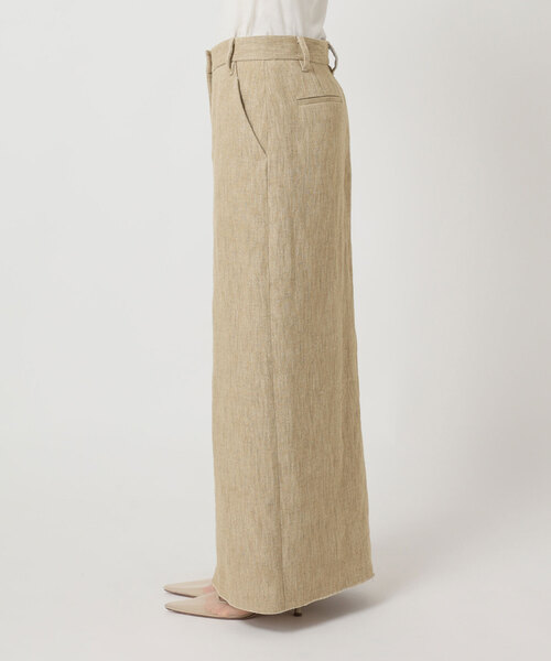 plage（プラージュ）の「R’IAM BALI 麻混ツイード スカート（スカート・レディース・ベージュ・38/36/34）」の10枚目の写真