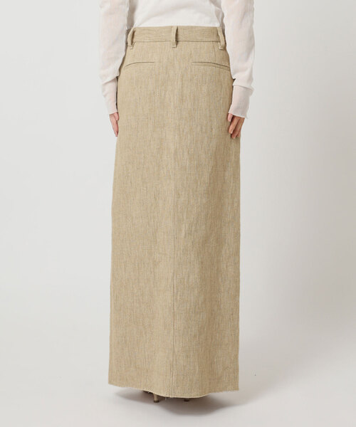 plage（プラージュ）の「R’IAM BALI 麻混ツイード スカート（スカート・レディース・ベージュ・38/36/34）」の11枚目の写真