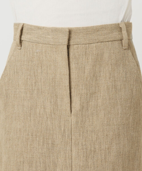 plage（プラージュ）の「R’IAM BALI 麻混ツイード スカート（スカート・レディース・ベージュ・38/36/34）」の13枚目の写真