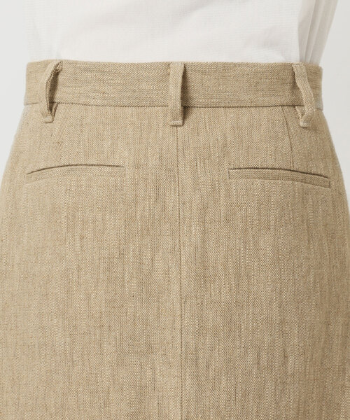 plage（プラージュ）の「R’IAM BALI 麻混ツイード スカート（スカート・レディース・ベージュ・38/36/34）」の14枚目の写真