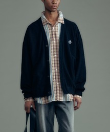 ADAM PATEK（アダムパテック）の「【ADAMPATEK/アダムパテック】washed cotton pile raw-edge cardigan/パイルカーディガン（カーディガン/ボレロ）」
