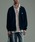 ADAM PATEK�i�A�_���p�e�b�N�j�́u�yADAMPATEK/�A�_���p�e�b�N�zwashed cotton pile raw-edge cardigan/�p�C���J�[�f�B�K���i�J�[�f�B�K��/�{�����j�v�b�u���b�N