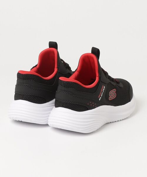 SKECHERS(スケッチャーズ)の「スケッチャーズ SKECHERS スリップインズ バウンダー プロ BOUNDER PRO 404208L(スニーカー・キッズ・ブラック・22.0cm/21.0cm/20.0cm/19.0cm/18.0cm/17.0cm)」の2枚目の写真