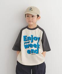URBAN RESEARCH DOORS | ロゴプリントラグランTシャツ(KIDS)(Tシャツ/カットソー)