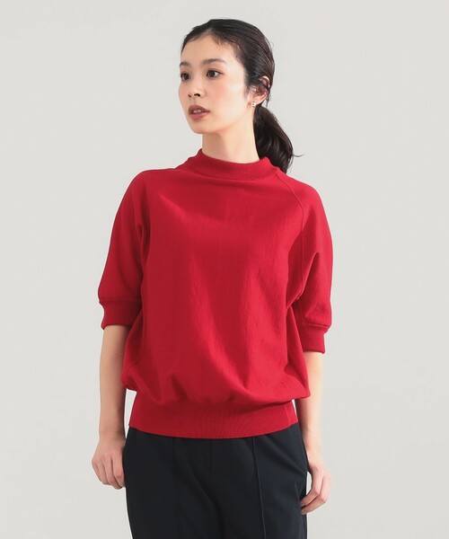 ATON  Demi-Luxe BEAMS スウェット　ハイネックプルオーバー ATON - ATON Demi-Luxe BEAMS スウェット ハイネックプルオーバーの