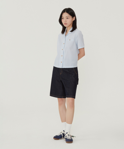 COVERNAT（カバーナット）の「ウィメンズ バミューダデニムショーツ インディゴ（その他パンツ・レディース・その他・LARGE/WS/WM）」の10枚目の写真