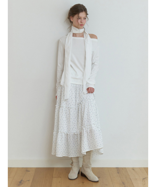 RE_L（リエル）の「Blow balm skirt (blue flower)（スカート・レディース・その他・SMALL/MEDIUM）」の6枚目の写真