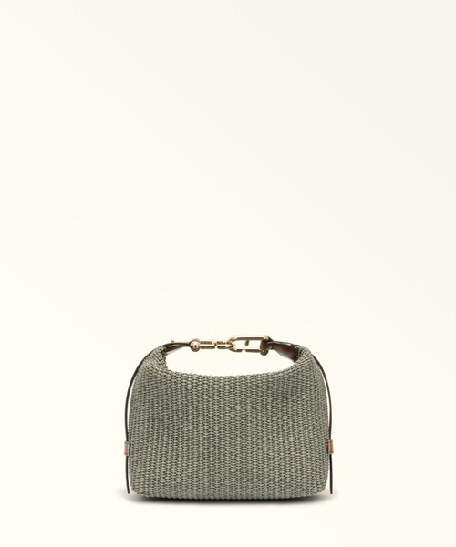 FURLA（フルラ）の「フルラ トニー (Furla Tonie) ミニホーボーバッグ（ショルダーバッグ・レディース・ライトイエロー/ライトブルー/ナチュラル/オリーブ/セージグリーン・ONE SIZE）」の3枚目の写真