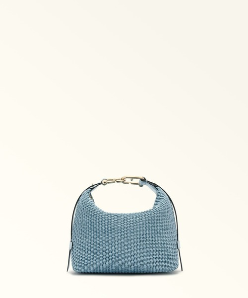 FURLA（フルラ）の「フルラ トニー (Furla Tonie) ミニホーボーバッグ（ショルダーバッグ・レディース・ライトイエロー/ライトブルー/ナチュラル/オリーブ/セージグリーン・ONE SIZE）」の5枚目の写真